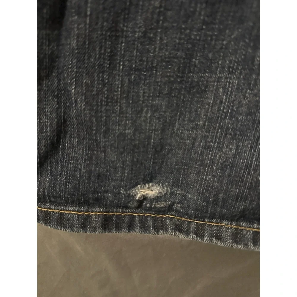 Levis 569 Jeans Mens 40x32 Blue Denim Loose Straight Fit Stretch Western Cowboy